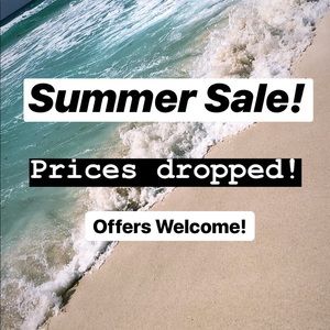 Summer sale. Prices dropped! Offers welcome!
